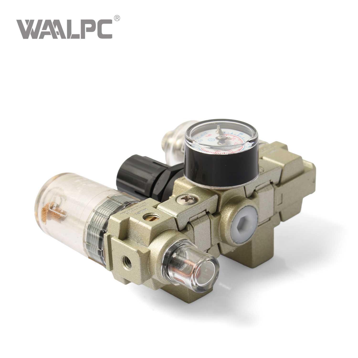 SMC MINI Series AC1000-M5 Modular FRL Unit - M5 Thread, 5μm Filtration, 0.05–0.8 MPa Pressure Regulation