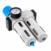 Festo Semi-Automatic Differential Pressure Filter Regulator Industrial Pneumatic Pressure Control with 40 Μm Filtration & Condensate Drain