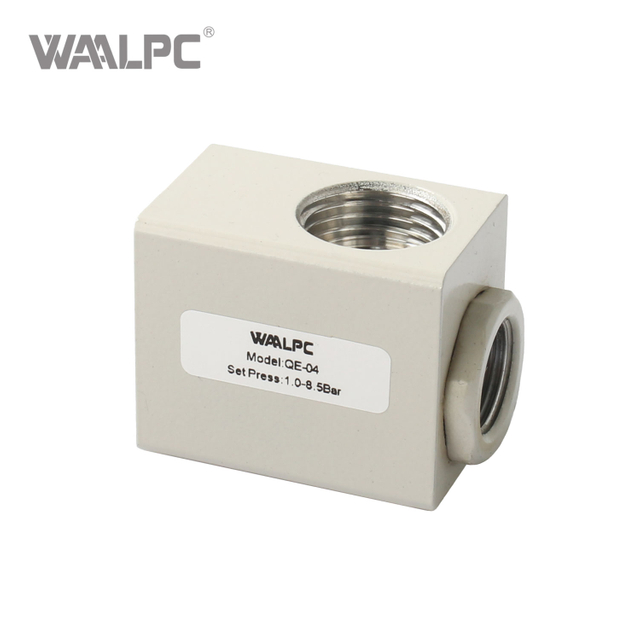 Safety Exhaust Valve Quick Exhaust Valve Explosion Proof Design G1/8