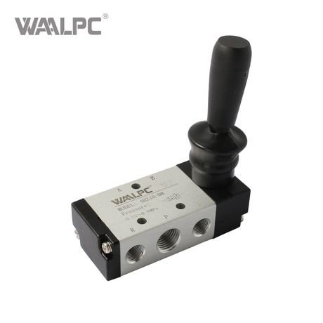 Airtac Type 4H Series Aluminum Alloy Hand-Operated Valve Hand Lever Valve Industrial Manual Valve for Pneumatic Systems
