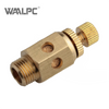 Brass Pneumatic Air Silencer 1MPa PT 1/4'' 1/2'' 3/4'' 1'' Exhaust Muffler 