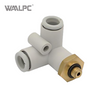 Universal Quick Connector Fitting, Brass Material with Stainless Steel Springs, for Air and Water Applications
