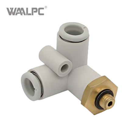 Universal Quick Connector Fitting, Brass Material with Stainless Steel Springs, for Air and Water Applications