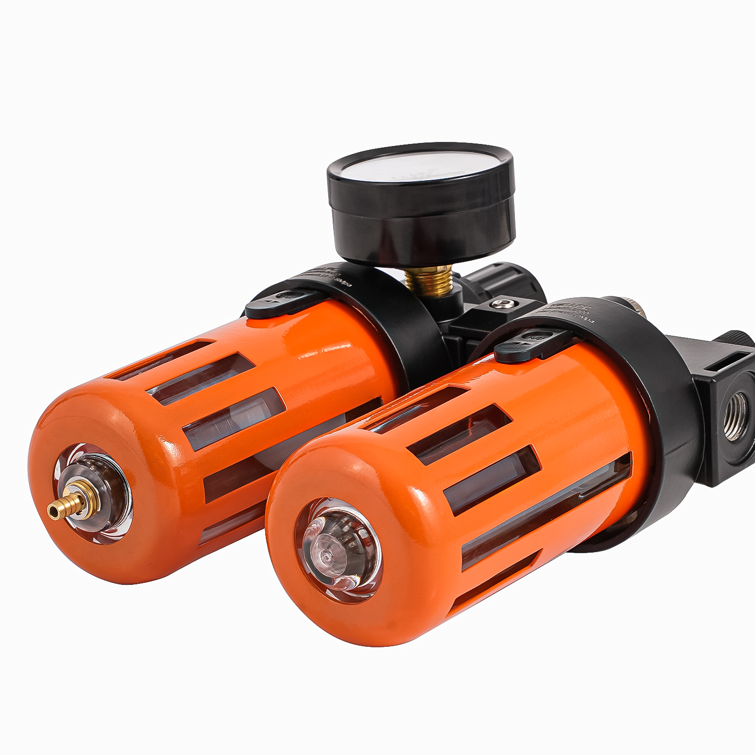 BFC2000 China OEM 5μm 25μm 40μm BC Series Airtac Type 1/2'' 1/4'' Pressure Regulator Lubricator F.R.L Unit Air Filter Combination