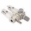 AC5010 white SMC3/4'' 1''Compressed Air Regulator Trap Filter Lubricator Pressure Reducing Valve Oil Separator Frl for Medical industrial