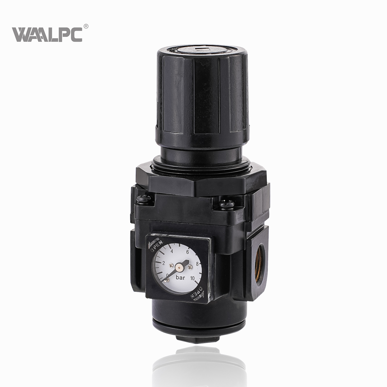 NAR2000 black 1/4'' 1/8'' Hot SMC Type Air Pressure regulating Valve Built in Gauge Regulator with RoHS for Automation Equipments