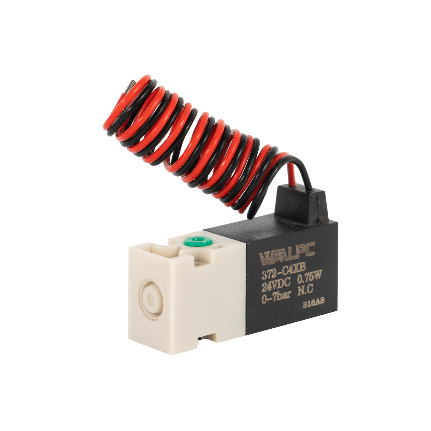 372-C4SJ-T 2/2 2/3 way 10mm normally closed (NC) Mini Solenoid Valve for Ventilator. Medical Machines DC6V/12V/24V 240V
