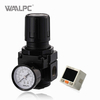 WAALPC SMC Black Pneumatic Regulator AR4000-06 G3/4'' 0.05-0.85MPa with External Pressure Gauge And Electronic Display