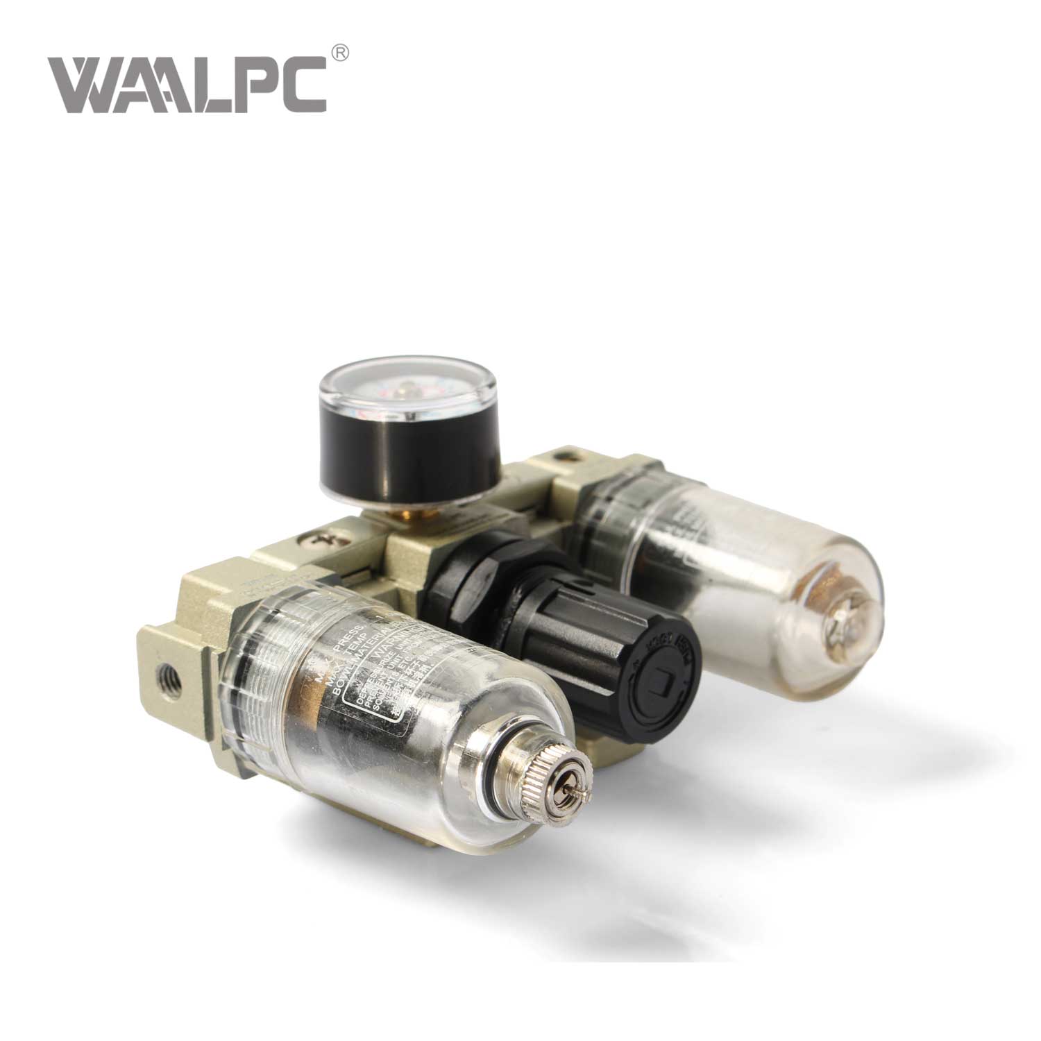 SMC MINI Series AC1000-M5 Modular FRL Unit - M5 Thread, 5μm Filtration, 0.05–0.8 MPa Pressure Regulation