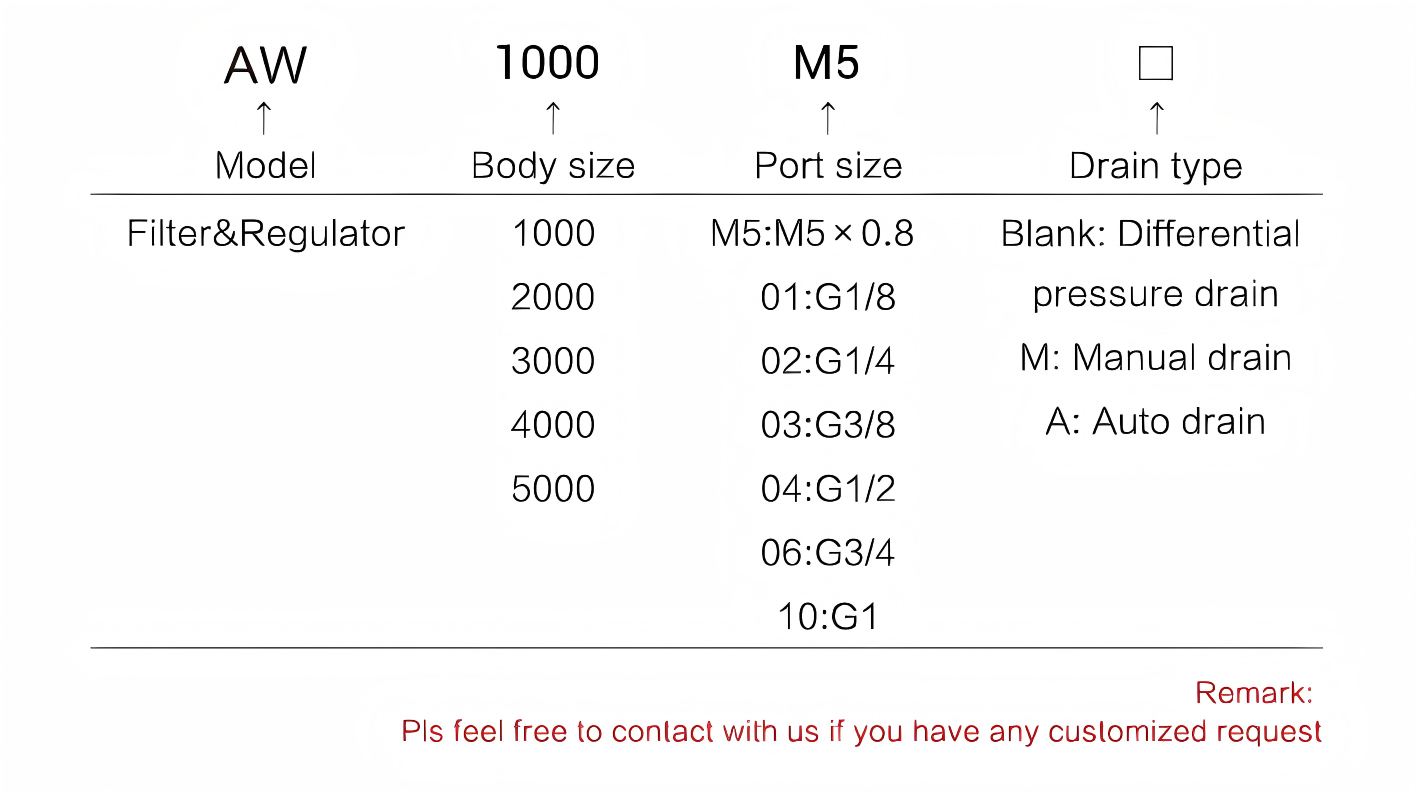 Air filter regulator