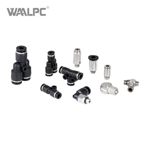  Pneumatic Plastic Connector Quick Air Flow Controller Throttle Valve Hose Pipeline Fitting