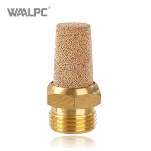 Exhaust Silencer Sintered Copper Pneumatic Silencer Muffler 1/8 1/4 3/8 1/2 3/4 1 Exhaust Silencer