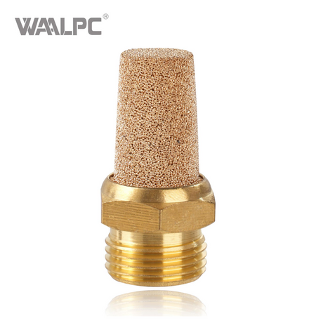 Exhaust Silencer Sintered Copper Pneumatic Silencer Muffler 1/8 1/4 3/8 1/2 3/4 1 Exhaust Silencer