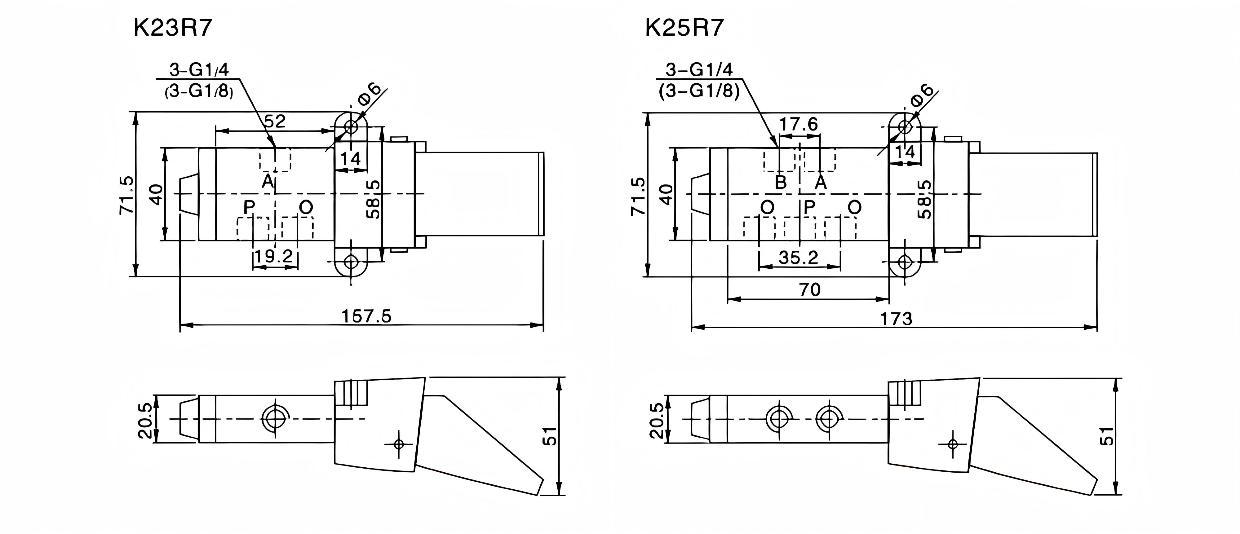 K23 Foot Pedal Valve