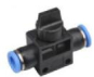 HVFF HVFS HVSS HVSF 04 06 08 10 12 Plastic Pneumatic One Touch Male Threaded Quick Hand Valve Fitting Connector