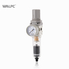 AW2000-02A Waalpc China SMC Type 1/4 Pneumatic Air Filter Pressure Regulator Frl Unit 5um 25um 40um with Auto Drain