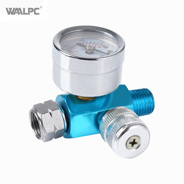 PQ Professional Air Source -Behandlung G1/4 '' Pneumatischer Druckregler Aluminium -Legierung