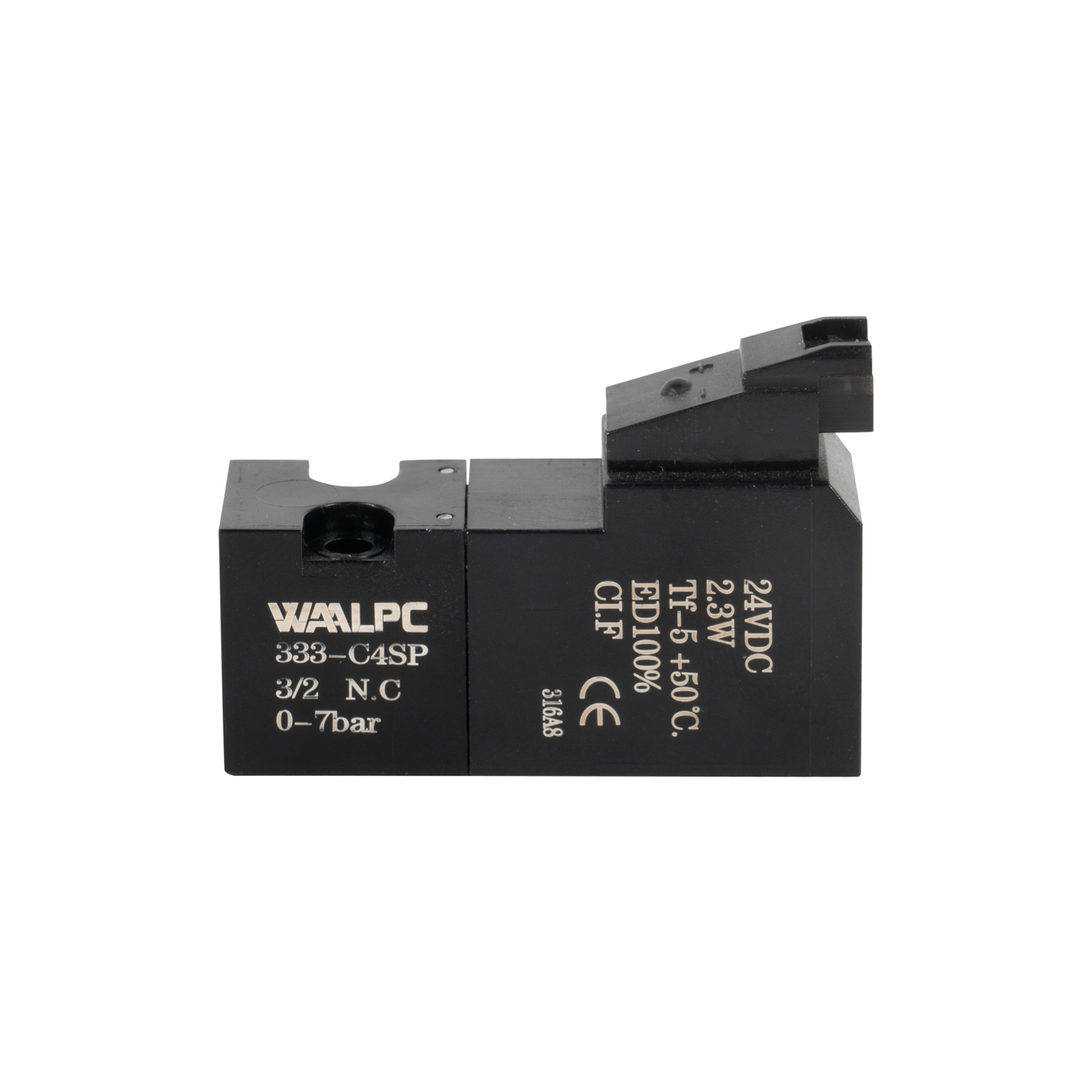 331-C4SP 15mm Pneumatic 6V/12V/24V 3/2 NC Pilot Solenoid Valves for medical industry respirators