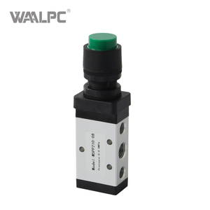 M3 M5 Series Pneumatic Mechanical Switching Push Button Air Valve