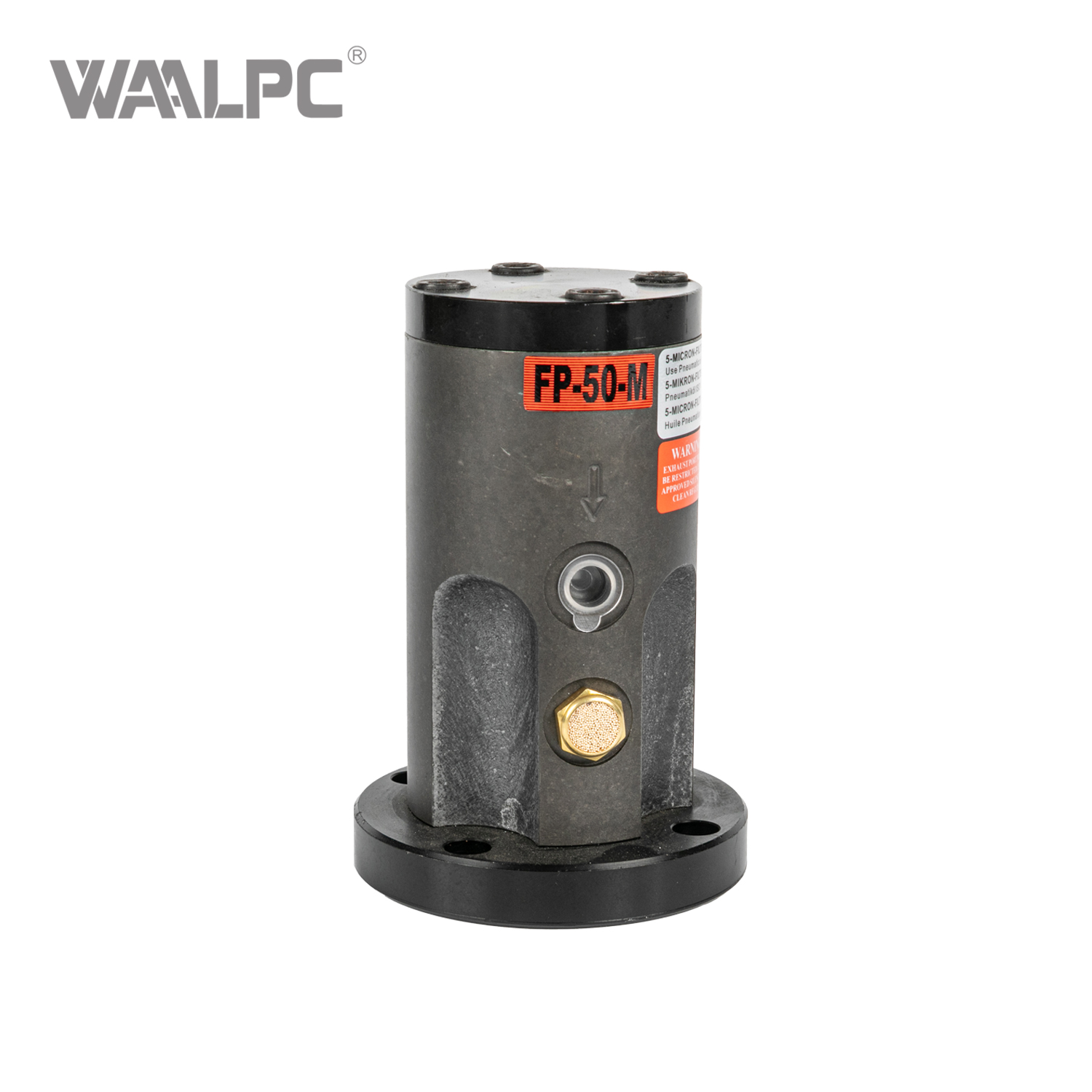 Piston Pneumatic Vibrator with Flange Plate Oscillator Aluminum Alloy Pneumatic Hammer