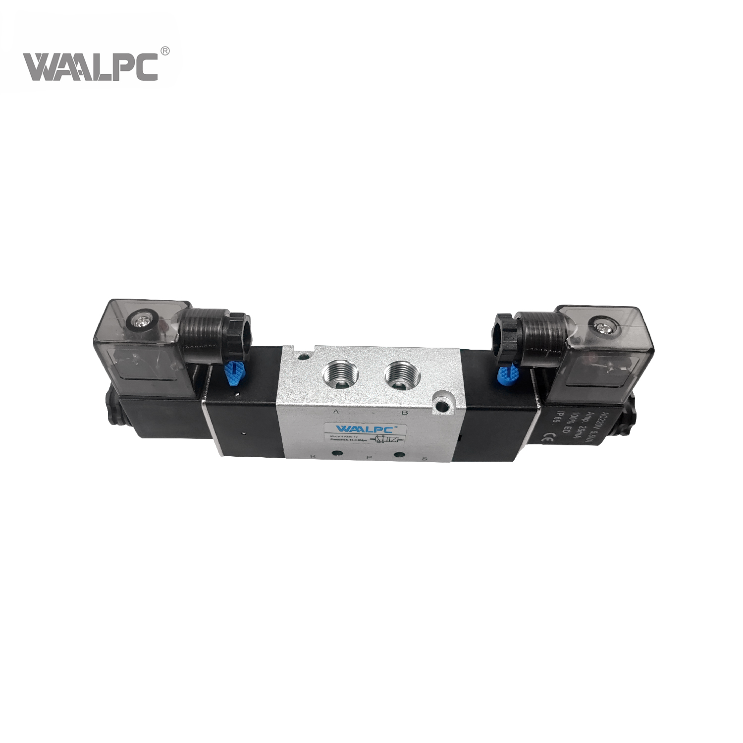 High Performance 4V300 Series 5/2 Way Pneumatic Solenoid Valve with PT3/8 Port for Heavy Duty Automation