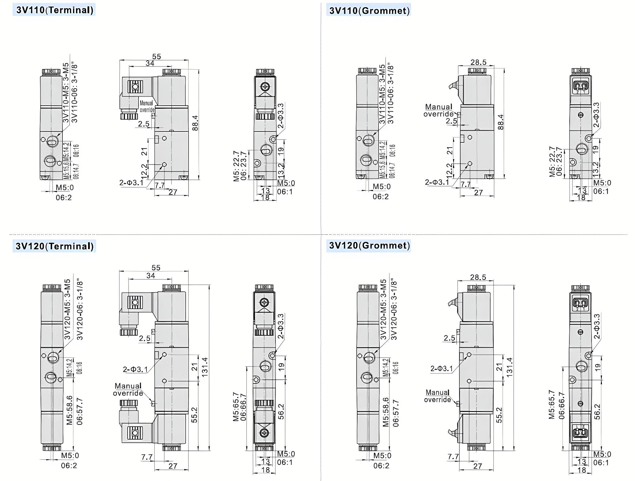 3V100 Solenoid Valve