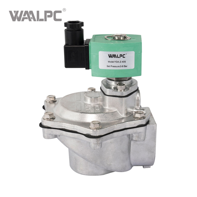 ASCO Type High-Flow Right-Angle Solenoid Pulse Valve for Industrial Pulse-Jet Dust Collection Systems
