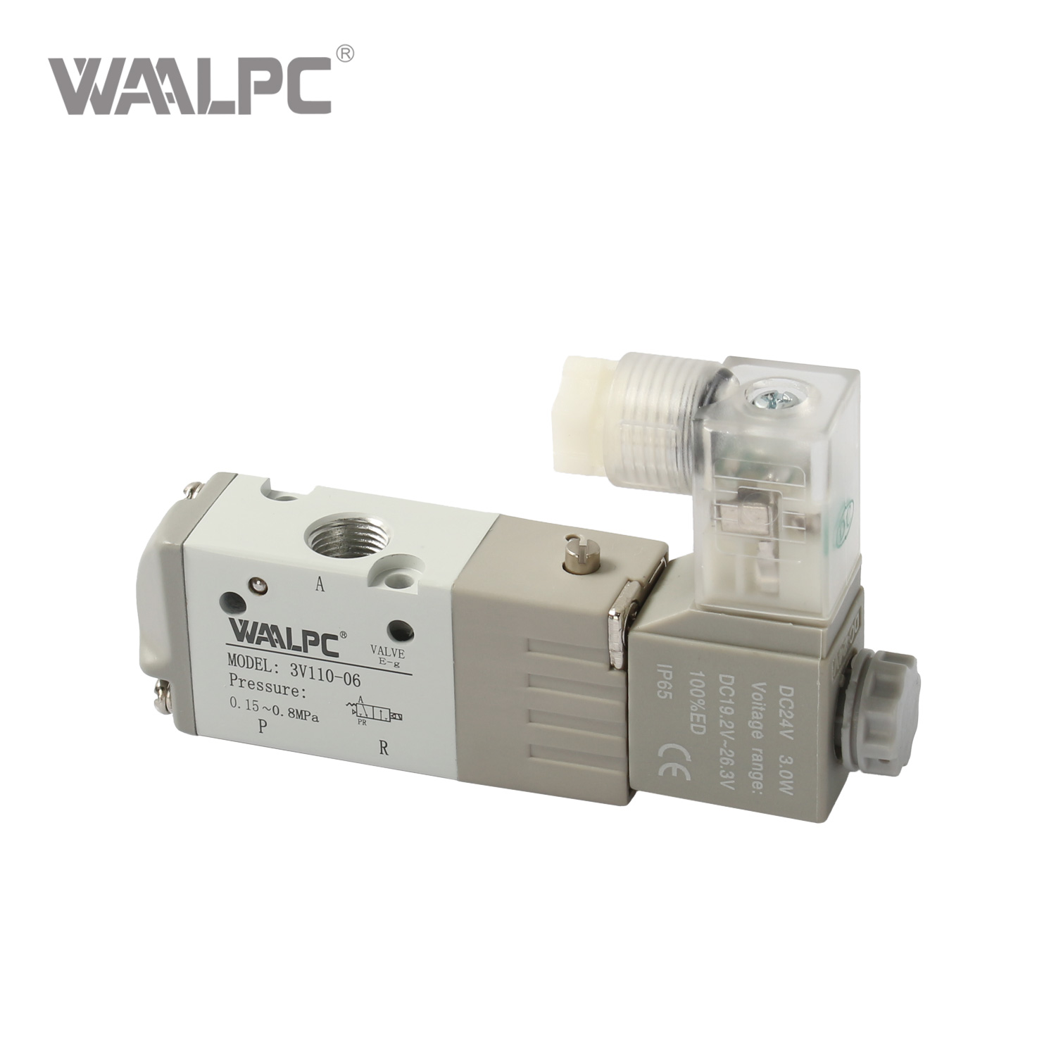 China Manufacturer Asco Type 3V210 Solenoid Valve Single Coil PT1/4'' Electric Pneumatic Air Control Valve