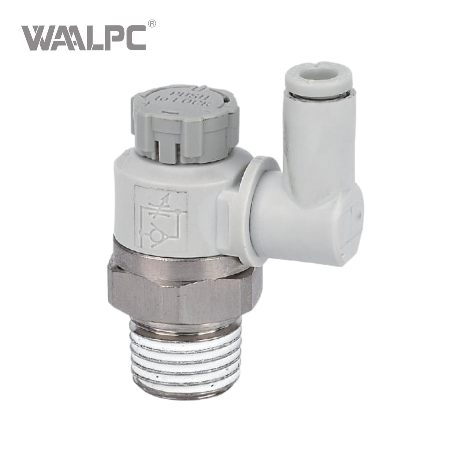 SMC Type AS Series Compact, Space-Saving Push-in Fittings for Quick Tube Connection