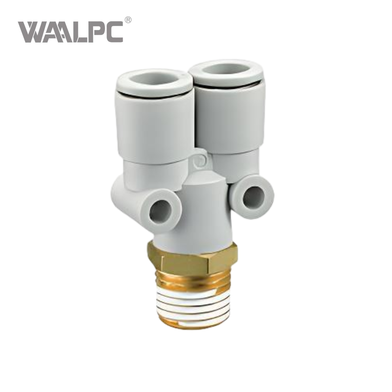 Universal Quick Connector Fitting, Brass Material with Stainless Steel Springs, for Air and Water Applications