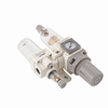 NAC2010 blanco SMC1/8'' 1/4'' SMC V&aacute;lvula reductora de presi&oacute;n de aire Frl multifunci&oacute;n Trampa Filtro de aire Reguladorlubricador Separador de aceite y agua para compresor