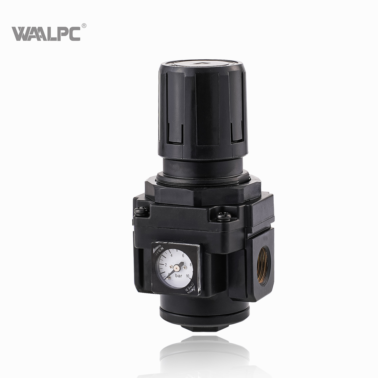NAR2000 black 1/4'' 1/8'' Hot SMC Type Air Pressure regulating Valve Built in Gauge Regulator with RoHS for Automation Equipments
