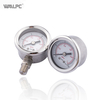Y60 40mm 50mm 60mm Aluminum Alloy 1/4'' 1/8'' Port Size 10~16bar Stainless Steel Bottom Connection Back Connection Pressure Gauge