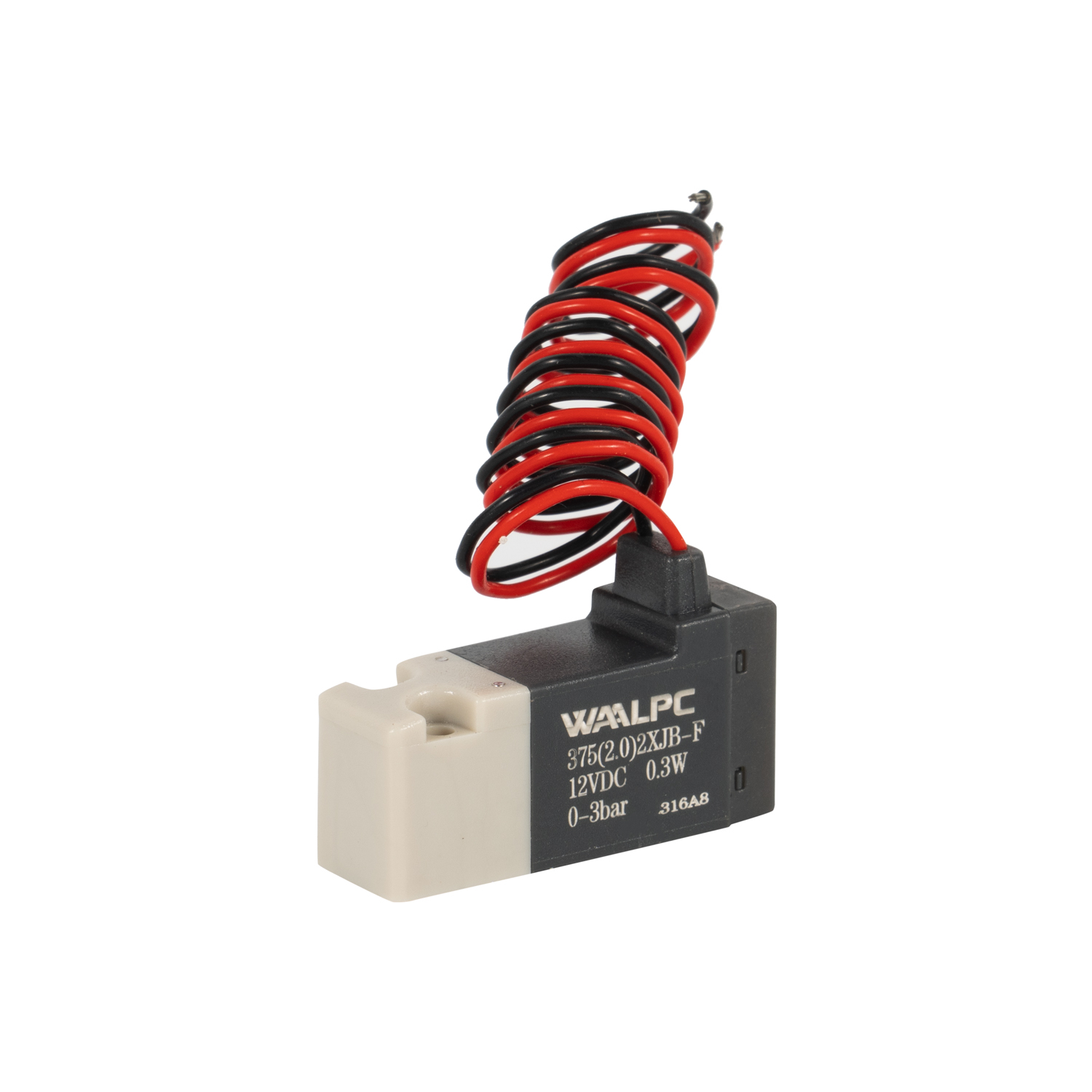 375-C2ZP-F 2/2 way METALWORK 10mm (NC) Mini Solenoid Valve 90° degree right for Sangiacomo sock knitting machines DC6V/12V/24V 240V 110V