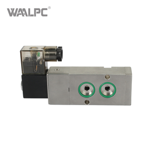 AIRTAC Typ 4M310-08 Edelstahl-Magnetventil, 5/2-Wege-Einzelspule, 0,15–0,8 MPa, f&uuml;r Hochtemperaturdampf/korrosive Medien