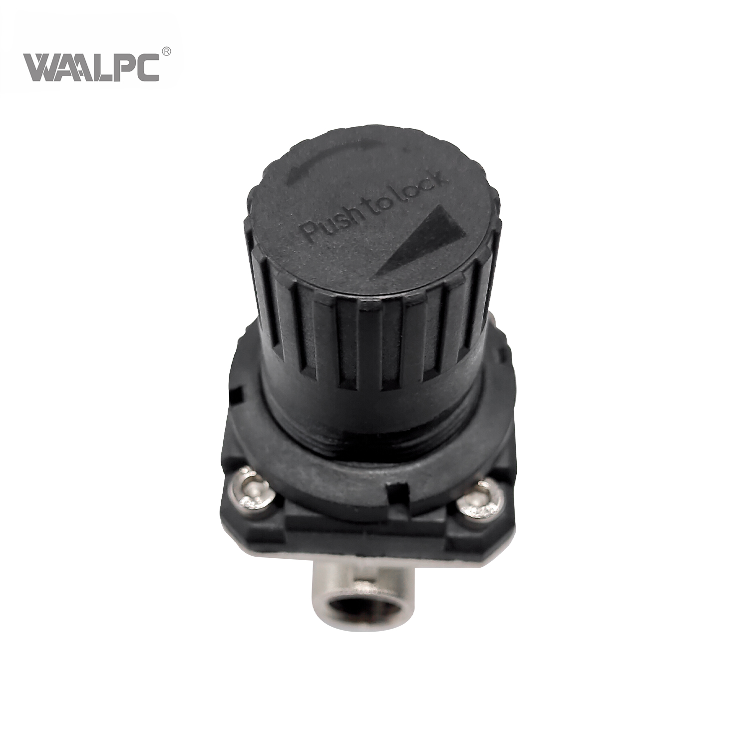 Camozzi M Series Self-Relieving Micro Regulator G1/8′′ G1/4′′ Pneumatic Pressure Reducing Valve with Overflow Hole Re-Flux Function