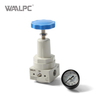High Pressure Regulator with Pressure Gauge Industrial Valve with Quick Response & Low Pressure Drop Die-cast Aluminium Series