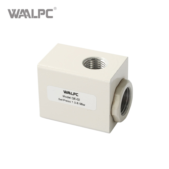 Safety Exhaust Valve Quick Exhaust Valve Explosion Proof Design G1/8