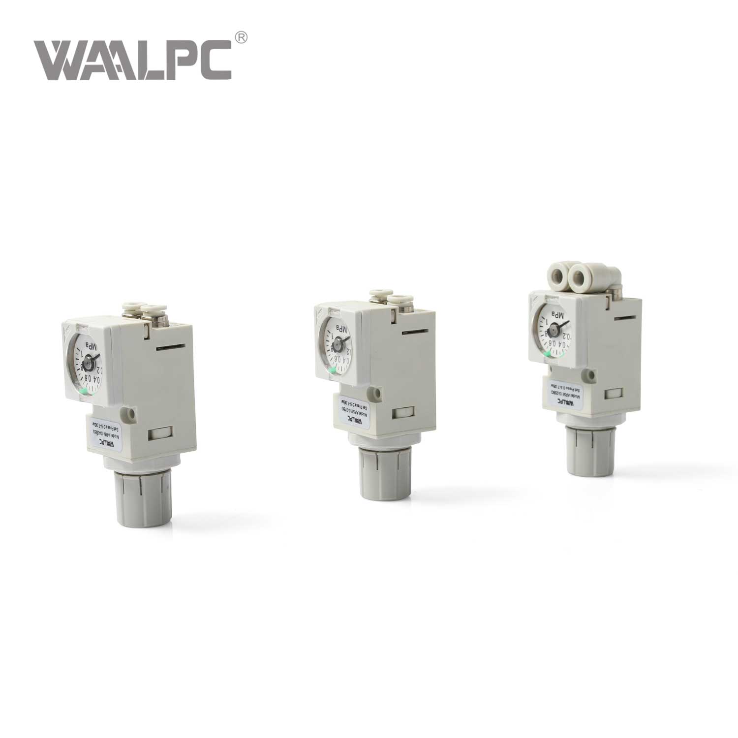 SMC ARM Series Pressure Regulators Pressure Reducing Valve Built-in Gauge 0.05~0.7MPa ARM10-20BG