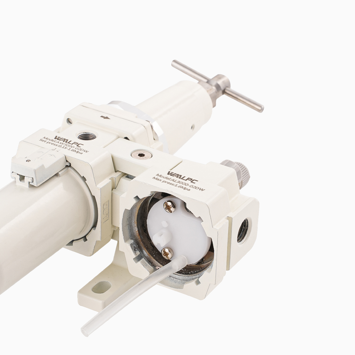 Pneumatic Metal Aluminum Alloy 1/2 3/4 Pneumatic Automation Air FRL Unit Filter Regulator