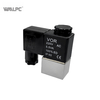 V&aacute;lvulas solenoides de 2/2 v&iacute;as 2V025 V&aacute;lvula de aire solenoide el&eacute;ctrica normalmente cerrada AC 110V 1/4''PT