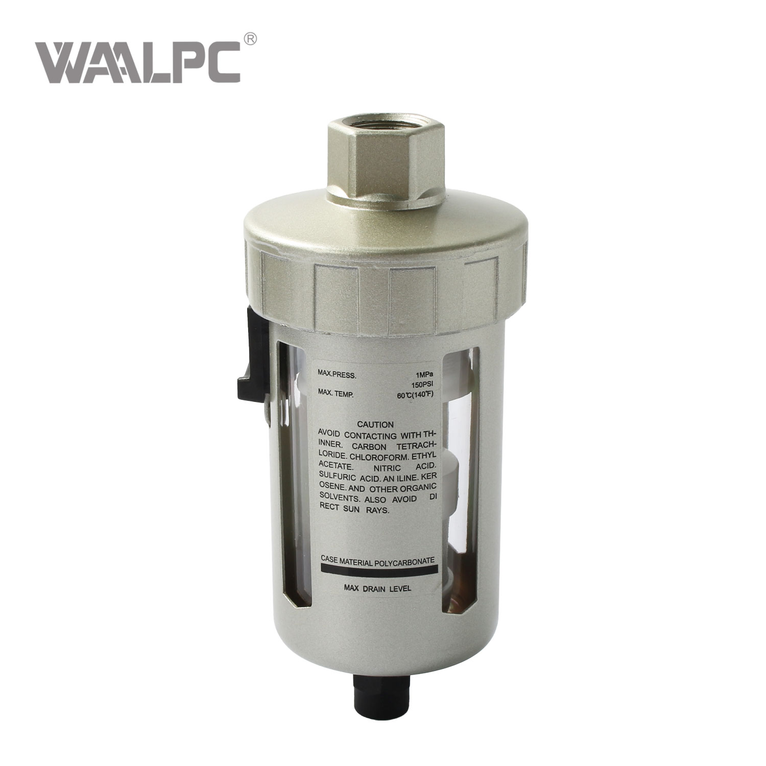 Industrial Auto Drain Valve AD402-04/AD202-04 Condensate Removal with Metal Guard 0.95MPa Max. Pressure 