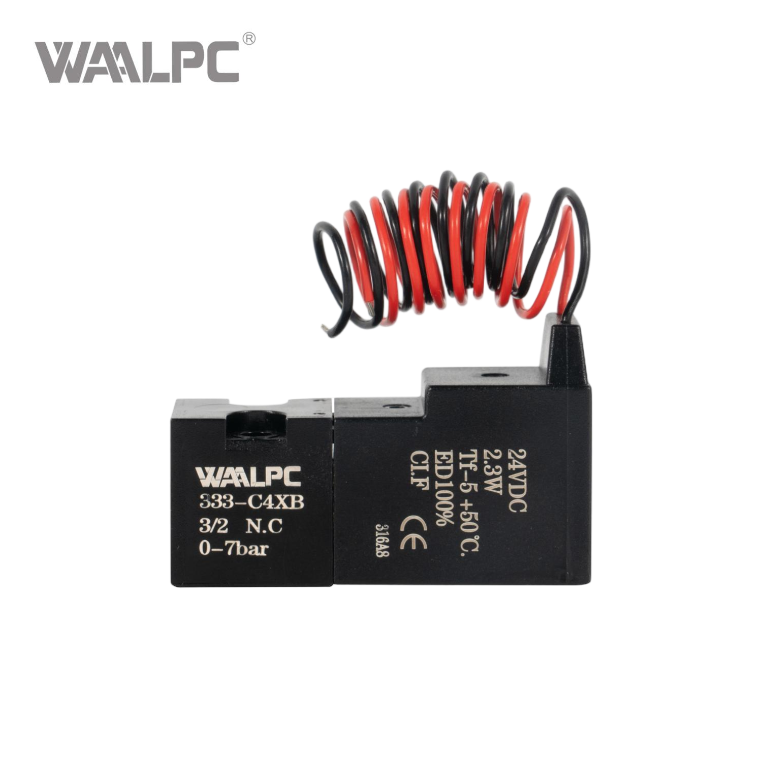 15mm Solenoid Valves 333-C4XB Pneumatic NC Pilot for Medical Sock Knitting Machines