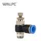 Pneumatic Throttle Valve Connector Hot Sale Professional High Quality, Suitable for Pneumatic Industry Thread 
