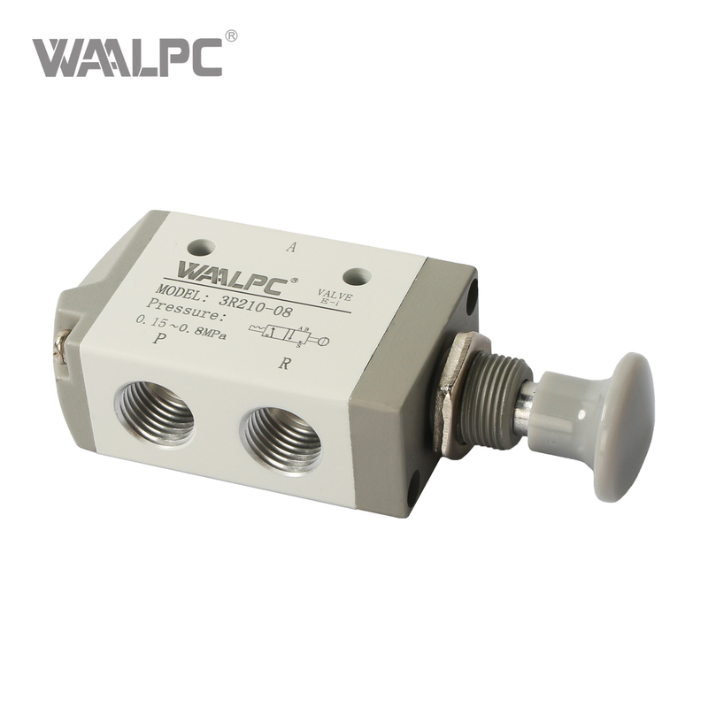 3R Manual Pull Valve, Heavy-Duty for Industrial Machine Safety Systems