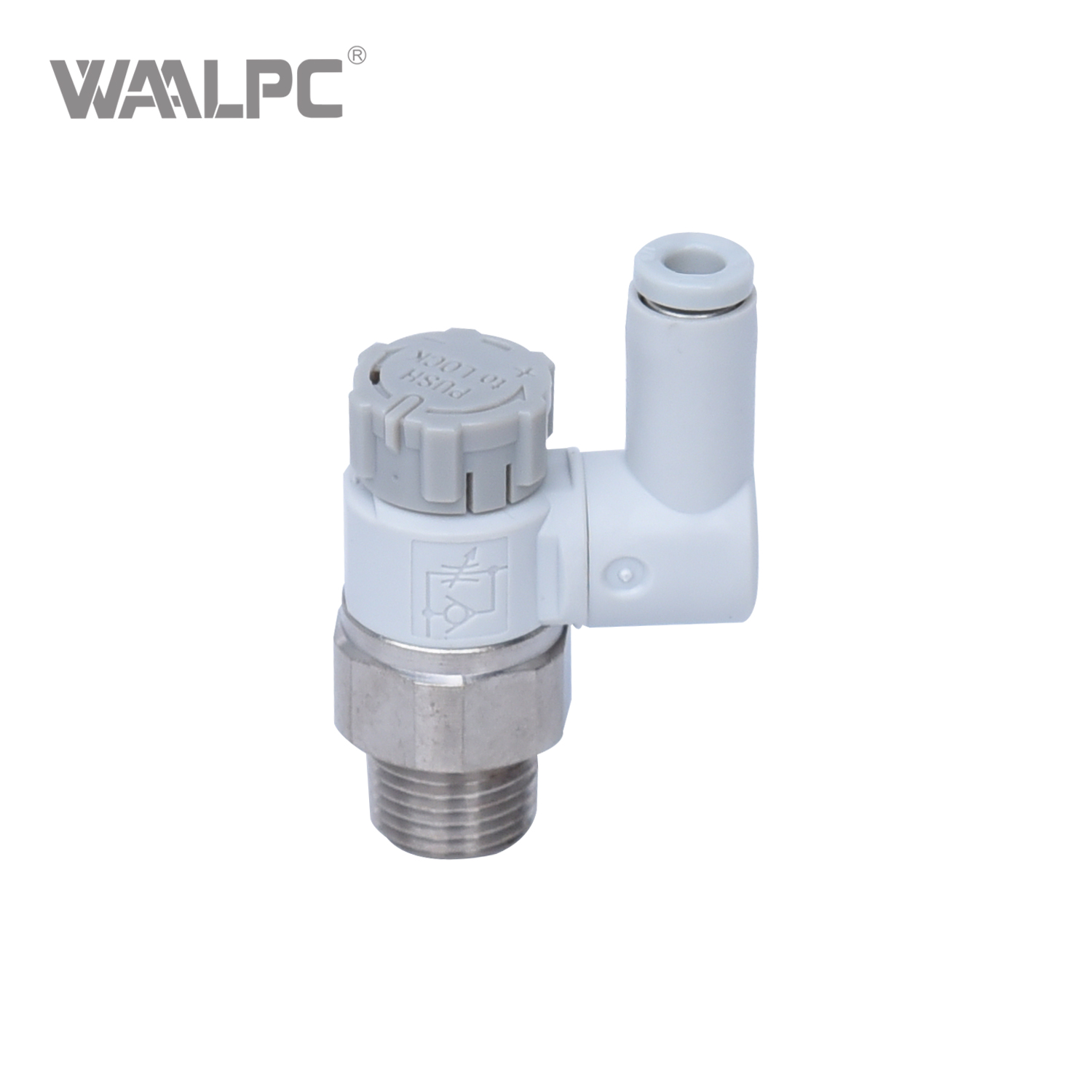 SMC Type AS Series Compact, Space-Saving Push-in Fittings for Quick Tube Connection