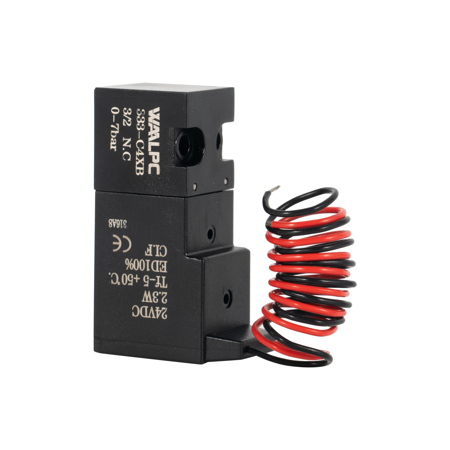 331-C4XB 15 mm pneumatische 6 V/12 V/24V 3/2 NC Pilotmagnetventile für Lonati Santoni Sockenstrumpfmaschinen