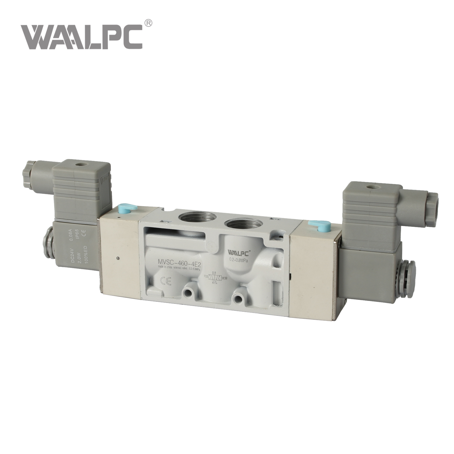 MVSC460 Series, 5/2-Way Or 5/3-Way Solenoid Valve