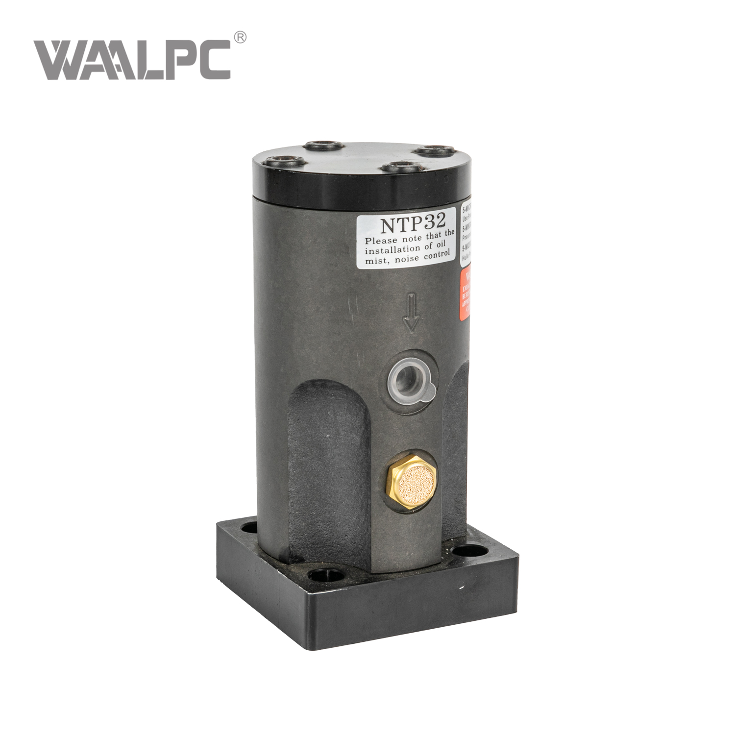 Piston Reciprocating Pneumatic Vibrator Hammer NTP Series Linear Vibration Industrial Bulkhead Vibrator