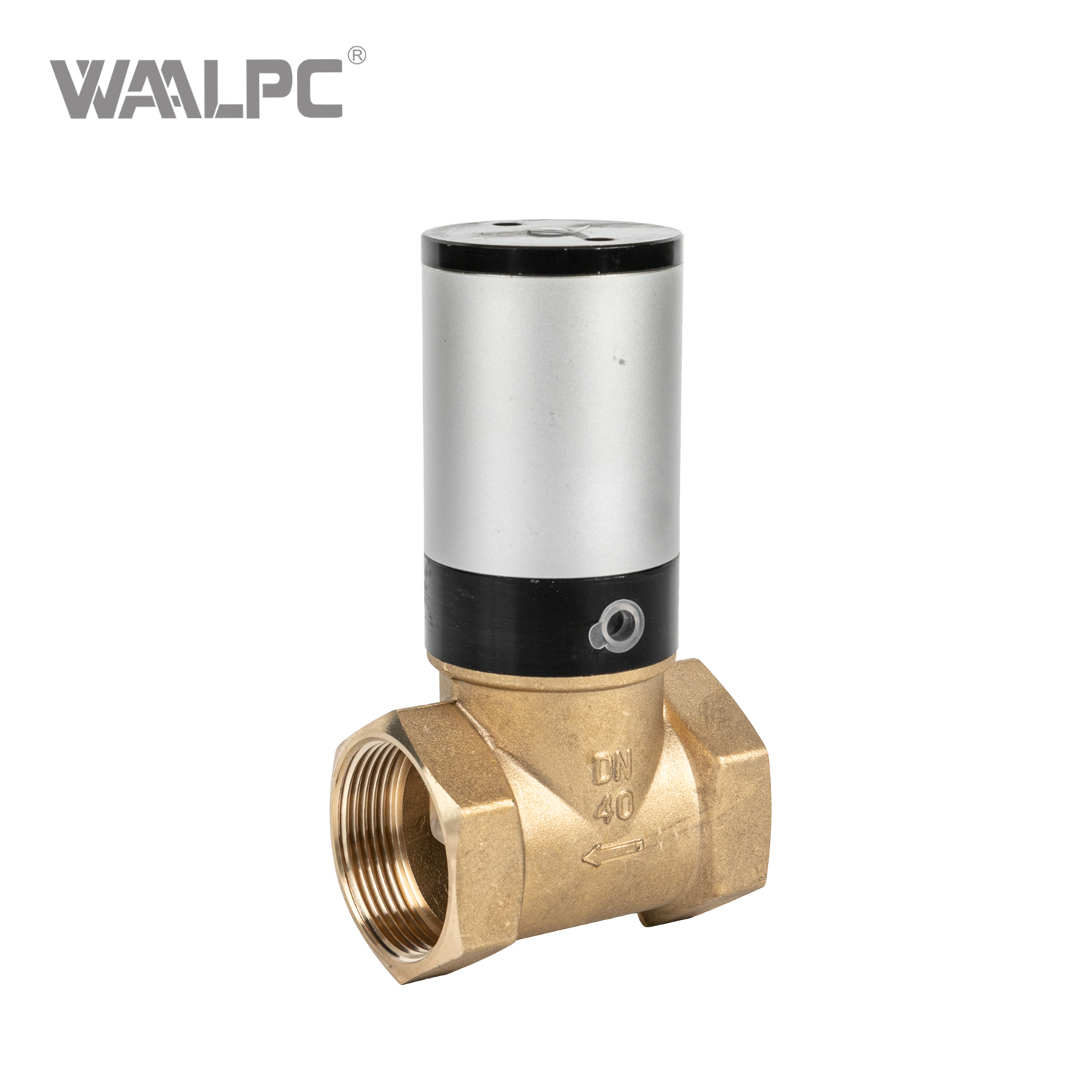 Fluid Air Control Valve Pneumatic Brass Body Valve Normally Closed 5/2 Way